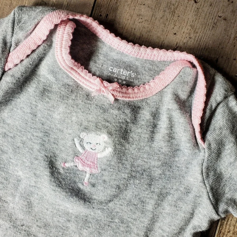 Carter's Baby Girl 3M Top Bundle